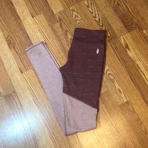 NWOT |Free People Movement | SZ S | Maroon + Pink
